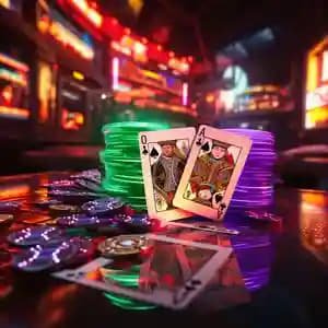 Disko Memancing ictoto dengan laut neon